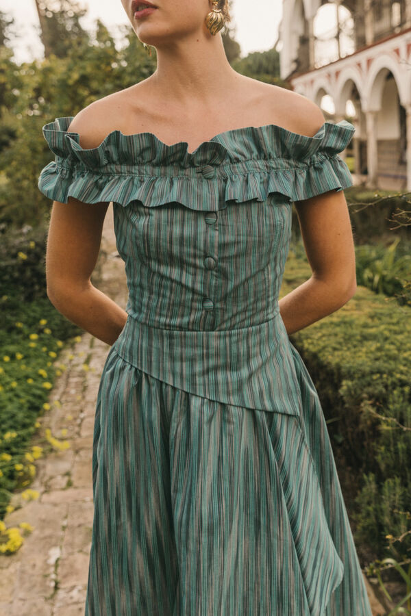 Cherubina Cameron skirt Turquoise