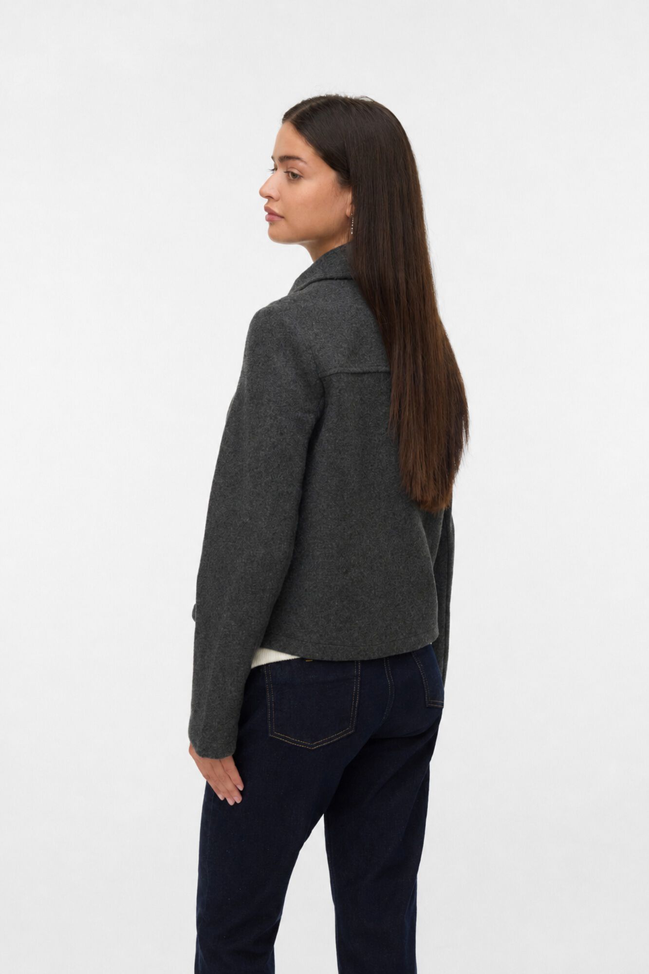 Vero Moda Casaco de fazenda com bolsos