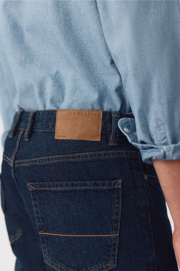 Cortefiel Regular fit jeans Navy
