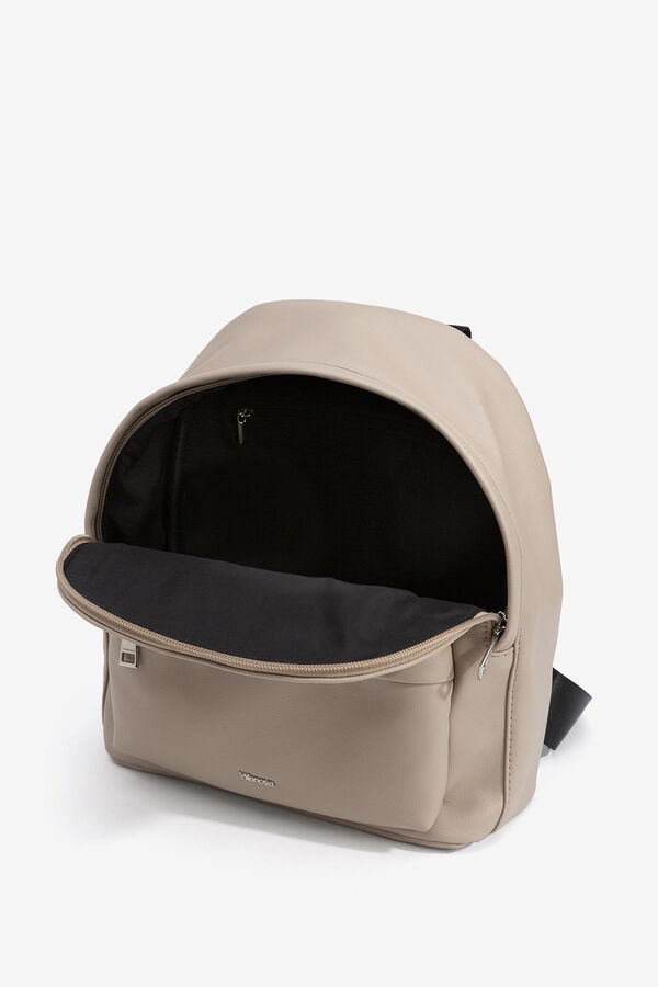 Vilanova Mochila de pele sint&eacute;tico Tostado