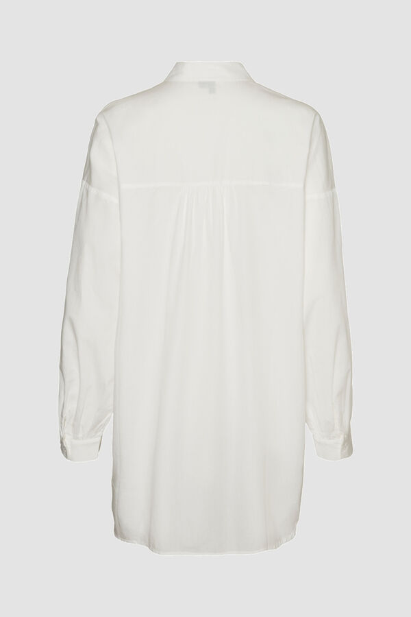 Cortefiel Camisa oversize Branco