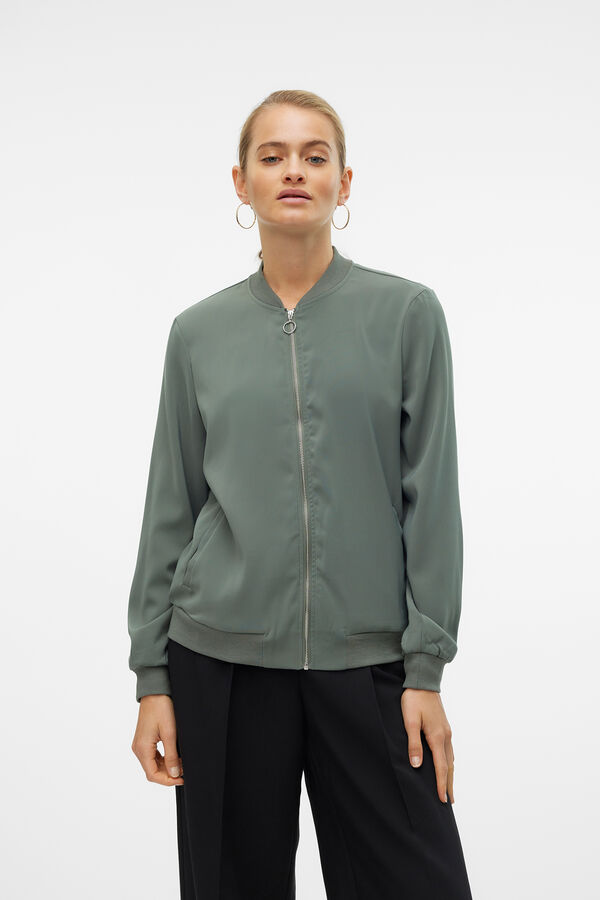 Vero Moda Blusão bomber Verde