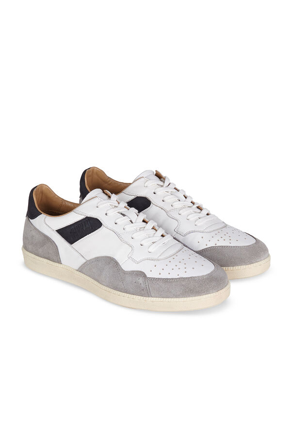 OOTO Zapatilla piel Blanco