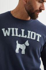 Williot Sweatshirt Williot Patch Azul
