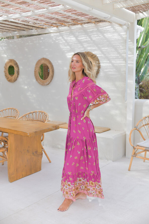 Jaase Vestido comprido Elsa Subiu