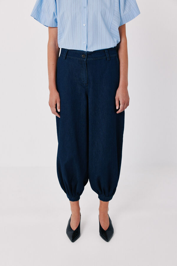 Cortefiel Baggy jeans Blue