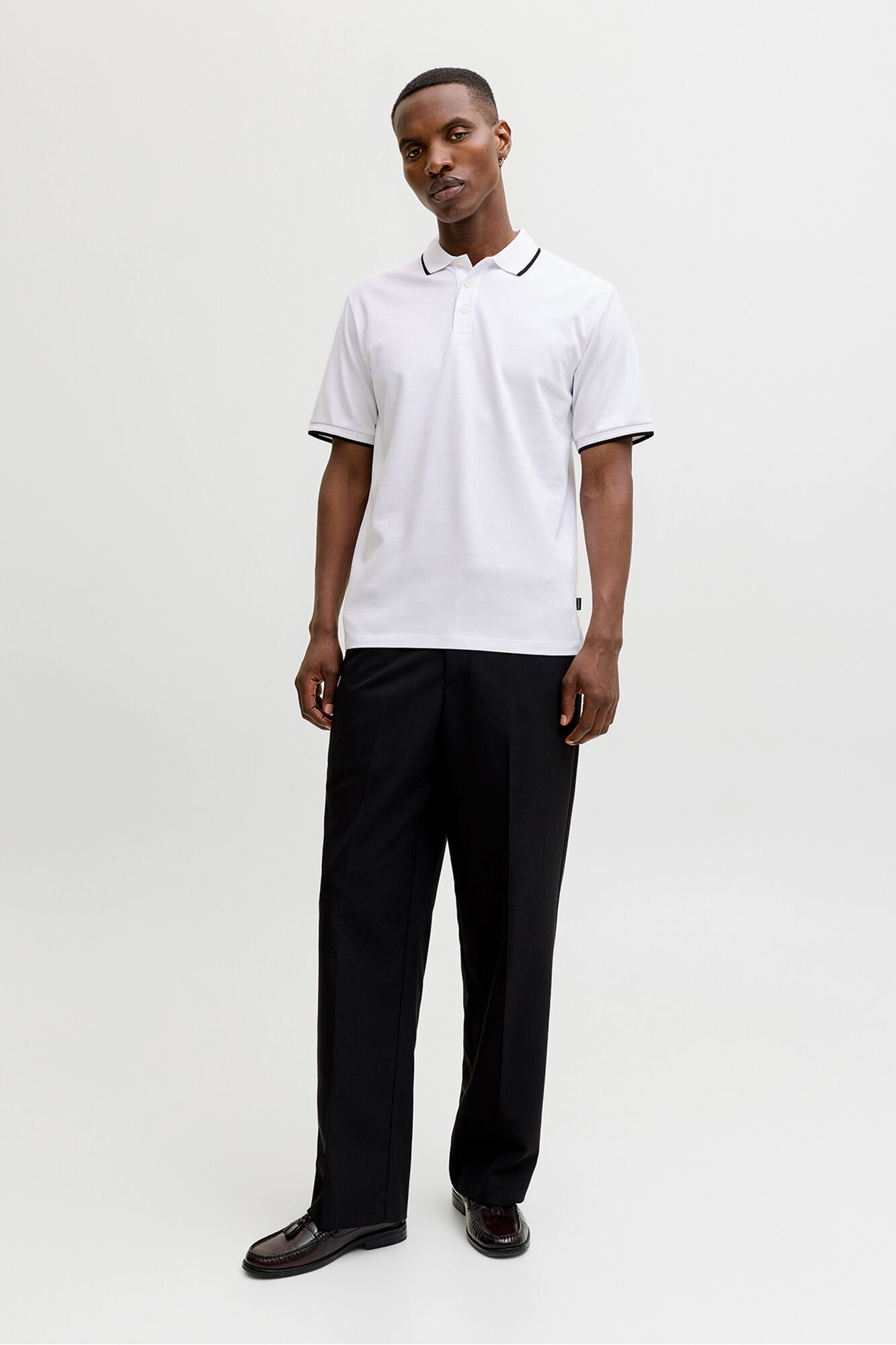 Jack & Jones Polo b&aacute;sico manga curta