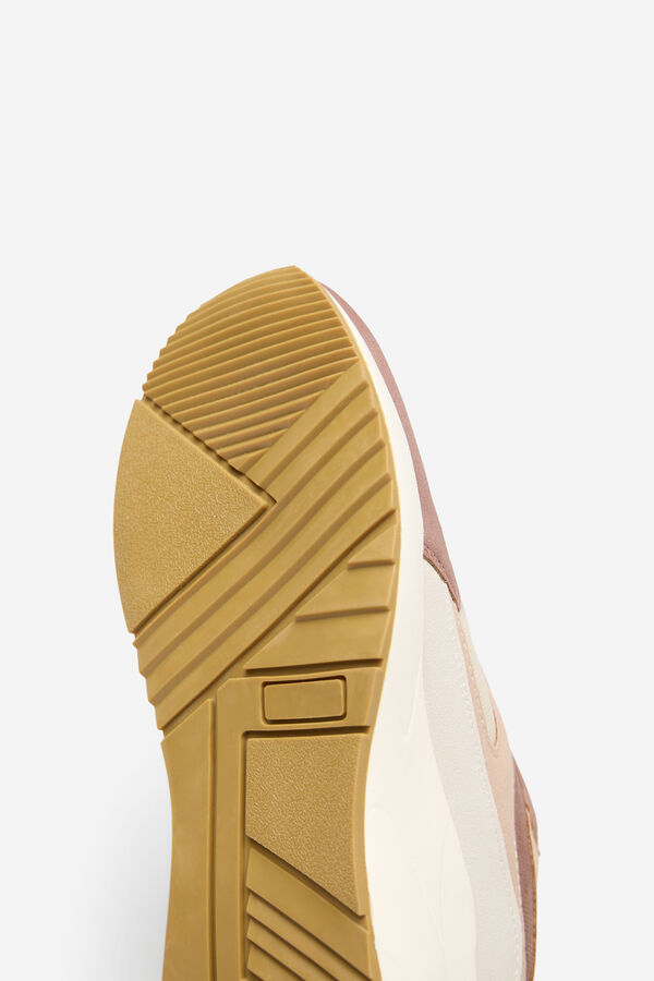 Cortefiel Sole soled shoe Pink