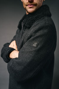 OOTO Casaco de l&atilde; borrego