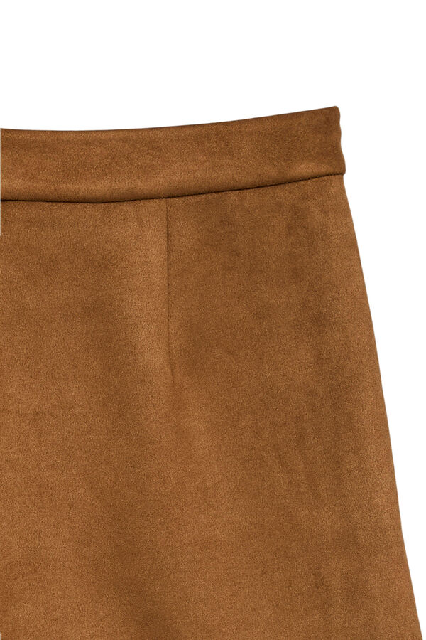 Vero Moda Saia curta com efeito saia e calça  Castanho
