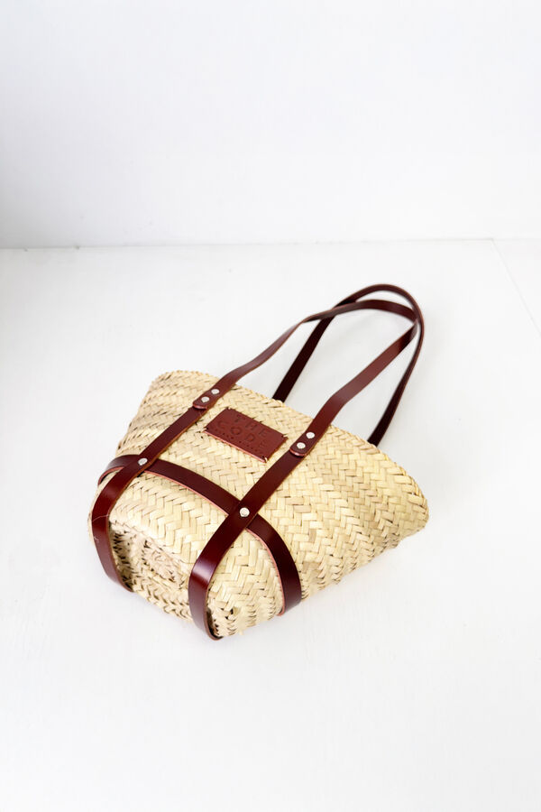 The Code Rodeo basket bag Dark brown