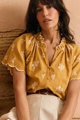 Pol&iacute;n Et Moi Top Bel&eacute;n Dourado