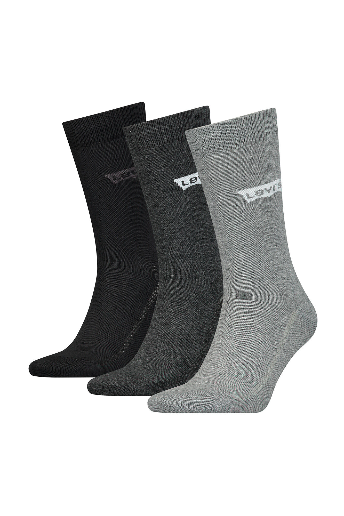 Levi's meias cl&aacute;ssicas Levi's&reg; 3-Pack