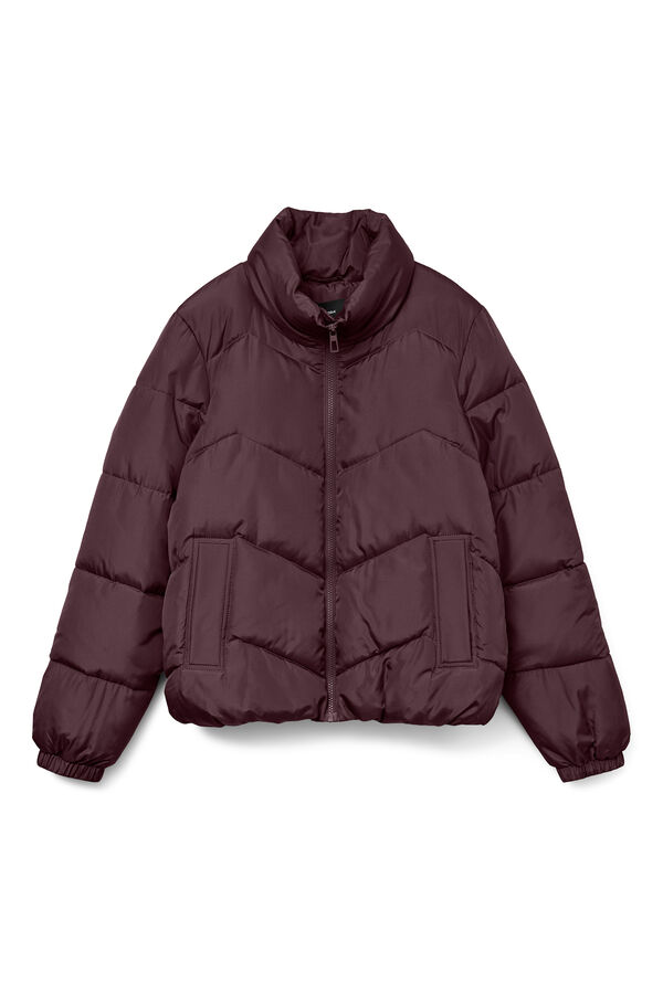 Vero Moda Casaco acolchoada feminina Roxo