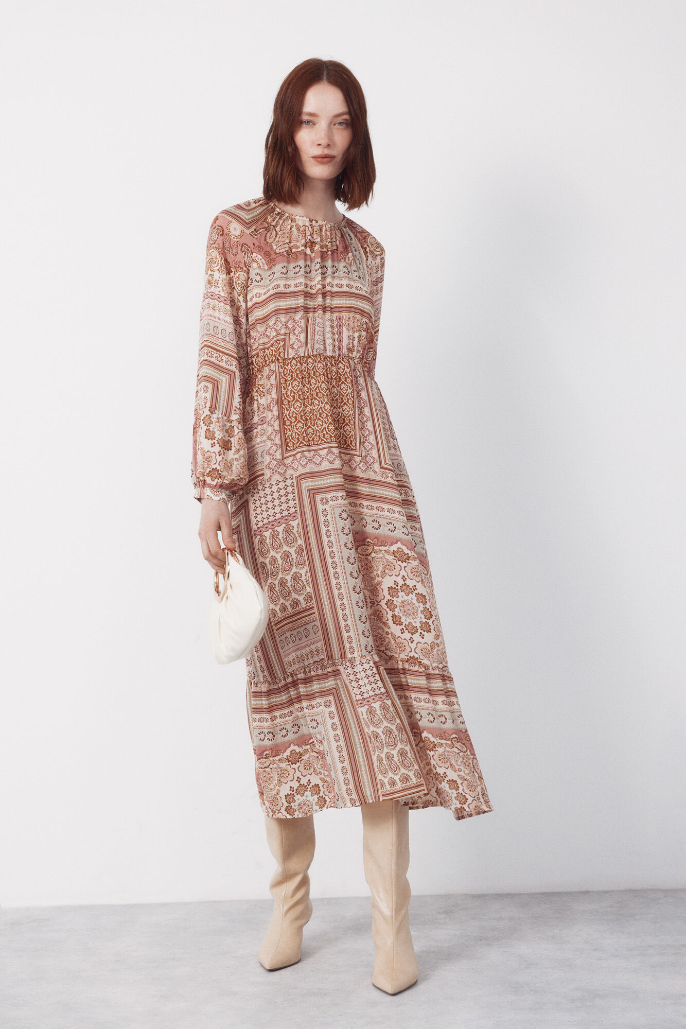 Cortefiel Printed dress