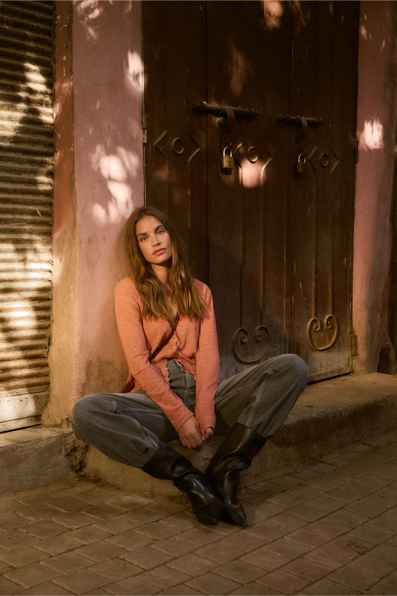 Slowlove Top c&aacute;rdigan blonda