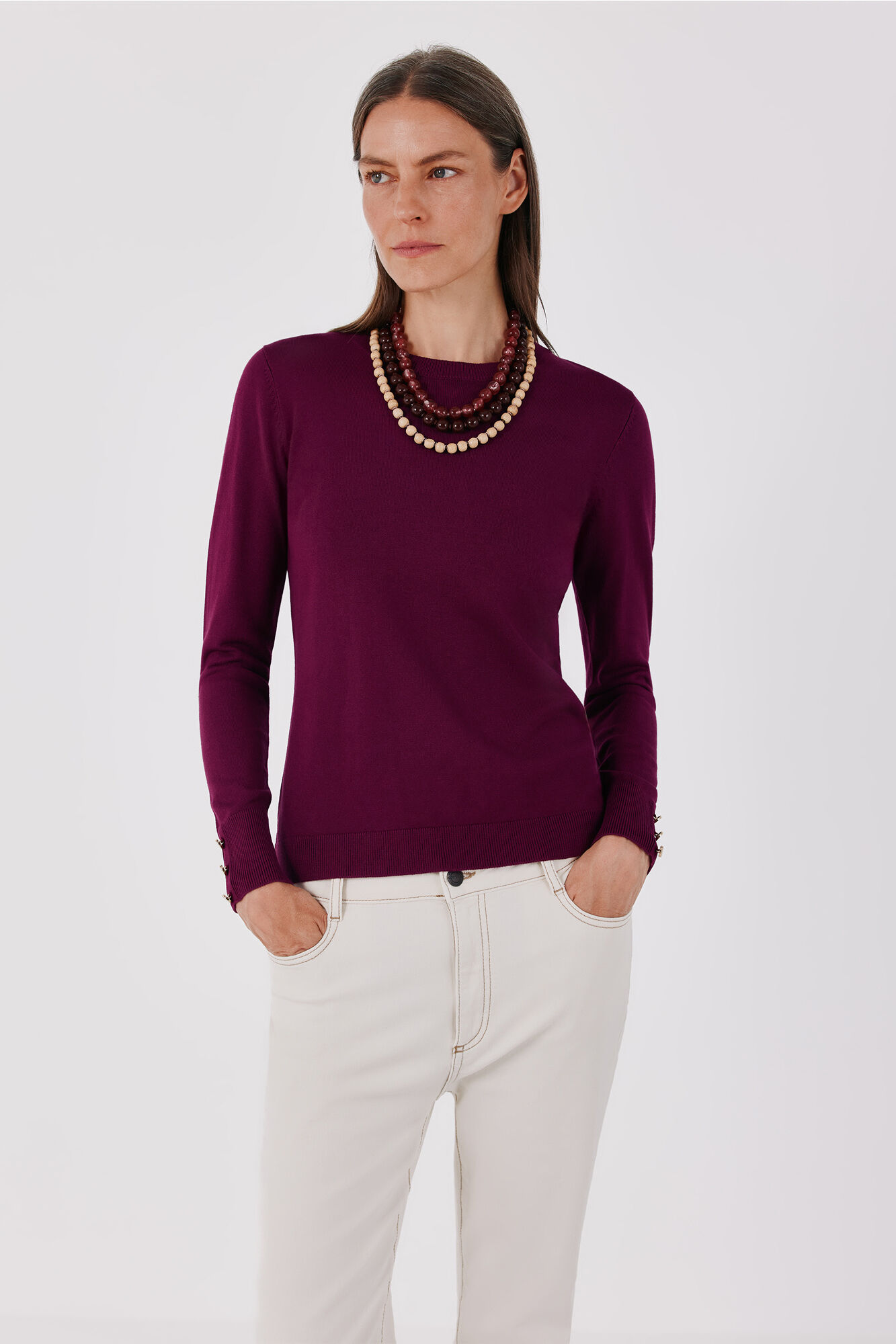 Cortefiel Round neck jumper