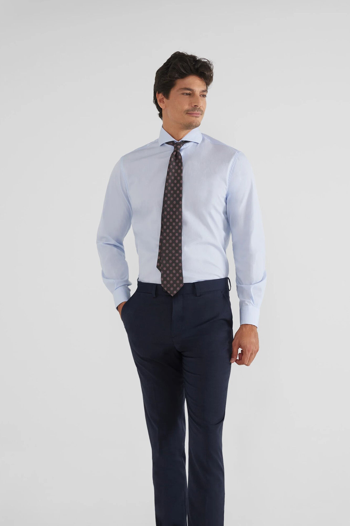 Single cuff shop dress shirt
