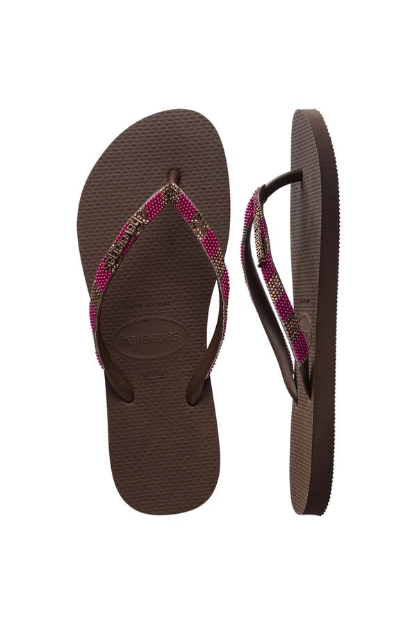 Havaianas Havaianas Slim Glow sandals Dark brown