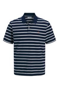 Jack & Jones Polo em algod&atilde;o &agrave;s riscas