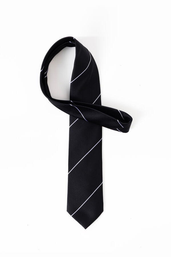 PuroEGO Regimental tie Black