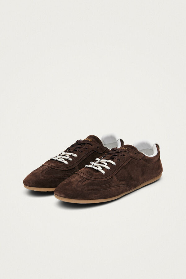 Alohas TB.24 suede trainers Dark brown