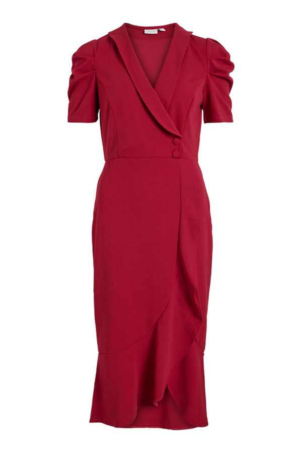 Vila Vestido de festa midi Subiu