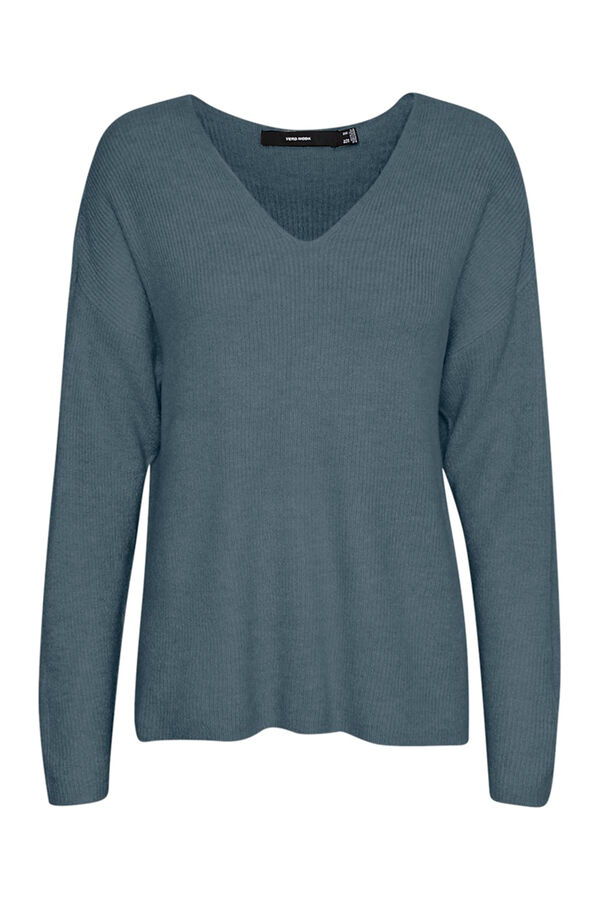 Vero Moda Camisola básica de malha Azul