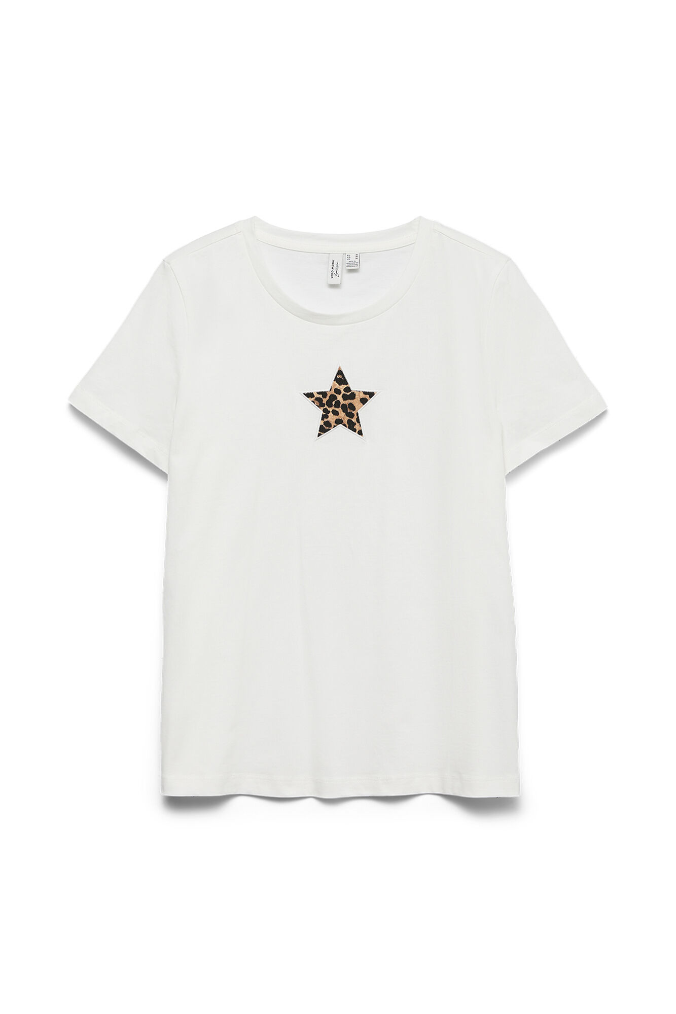 Vero Moda T-shirt estampado de estrela em algod&atilde;o