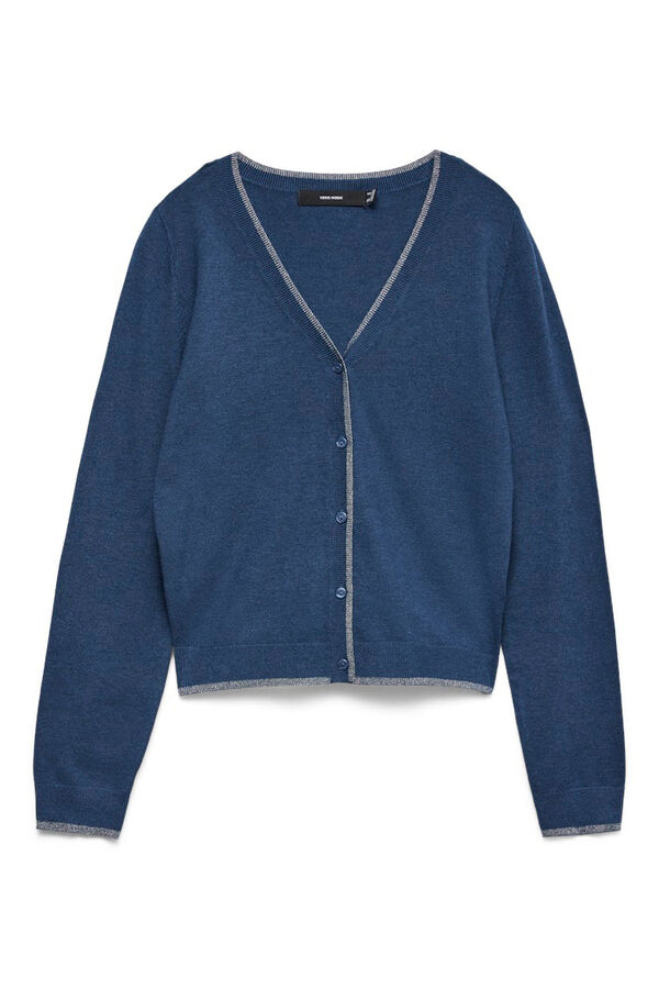 Vero Moda Cardigan with glitter details Navy