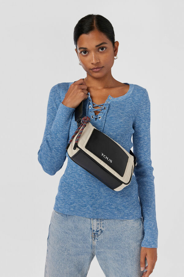 Tous Bandolera mediana beige TOUS Empire Padded Beige