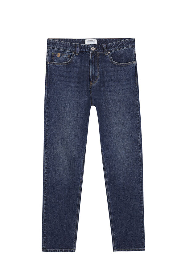 Cortefiel Slim fit jeans Blue
