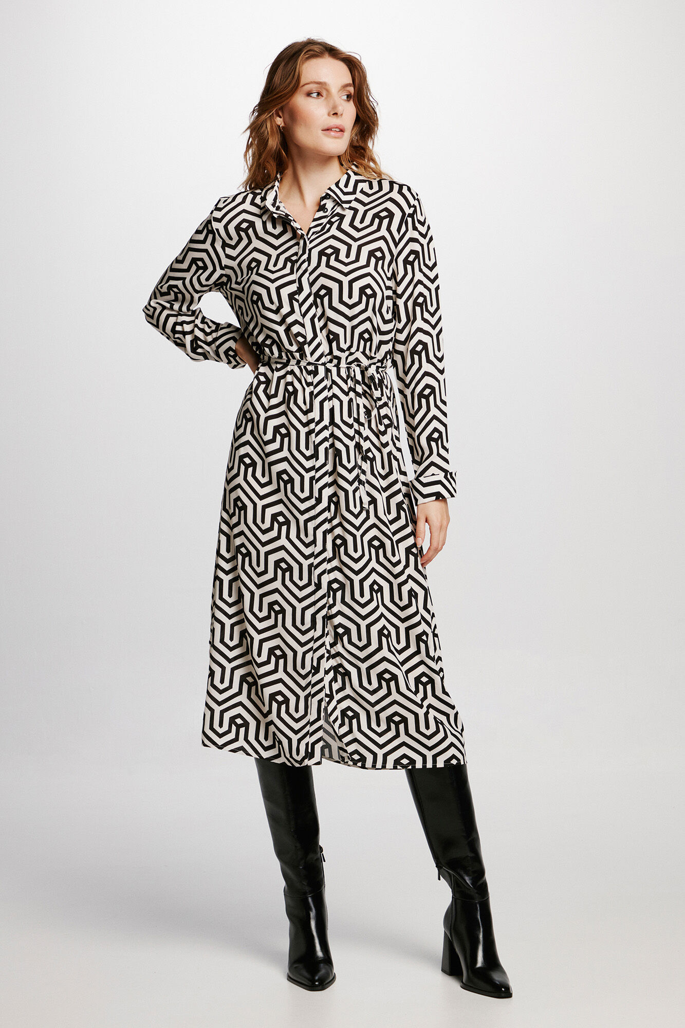Cortefiel clearance vestido camisero