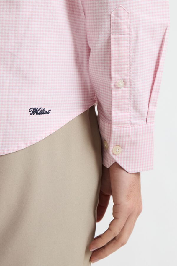 Williot Camisa mini pied-de-poule Subiu