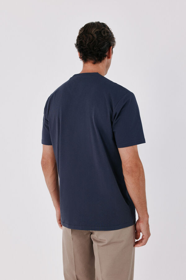 Cortefiel Refined T-shirt Dark grey