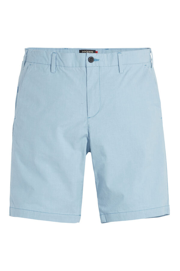 Cortefiel Zip fly Bermuda shorts Blue
