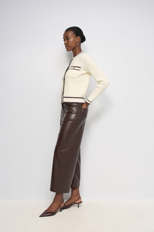 Salsa Jeans Buttoned cardigan Beige