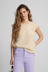 Silbon Camiseta com logo mini sol Tostado