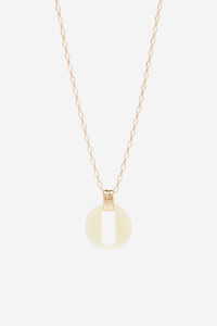 Cortefiel Glasses chain necklace Ivory