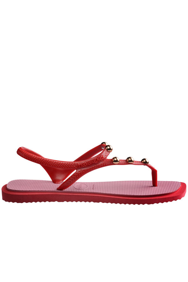 Havaianas Sand&aacute;lias Flash Fusion Vermelho
