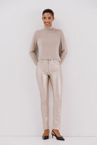 Cortefiel Sensational resin coated pants