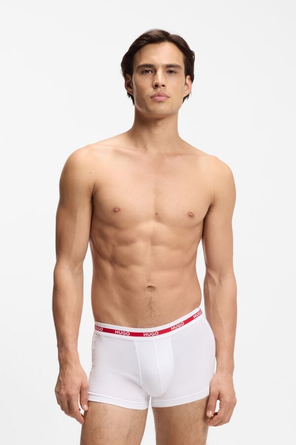 HUGO Pacote com 3 boxers Vermelho