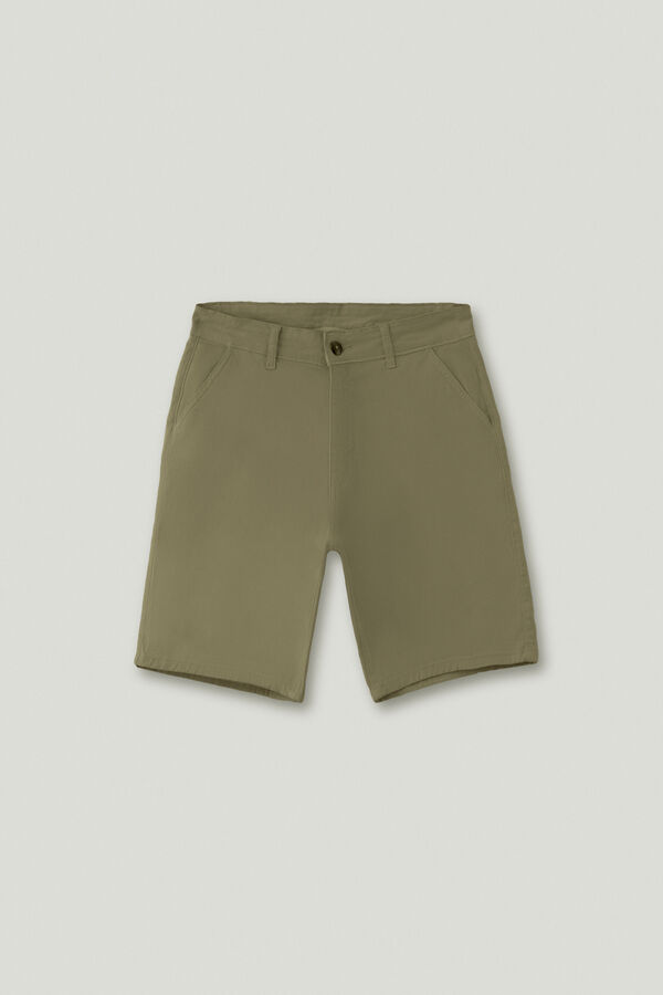 Street Monkey Bermuda chino Verde