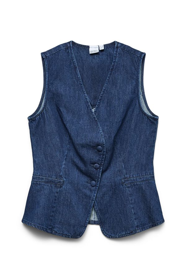 Vero Moda Colete denim Azul
