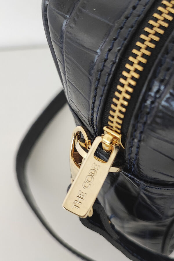 The Code Black Charlotte Shoulder Bag Black