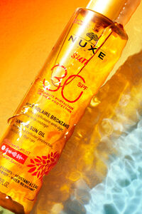 Cortefiel Nuxe Sun Tanning Oil Face and Body SPF 30 Orange