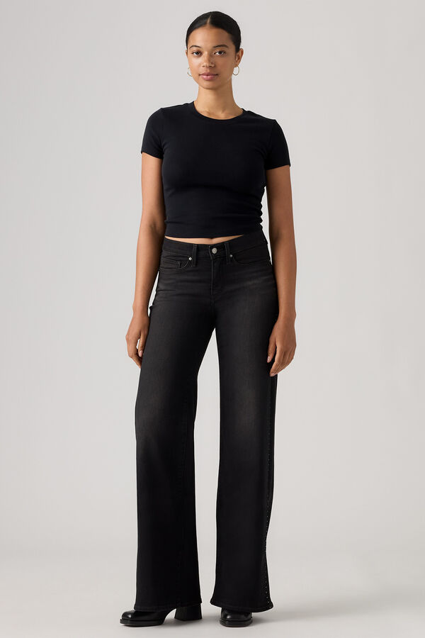 Levi's Jeans 318&trade; Shaping Wide Leg Cinzento