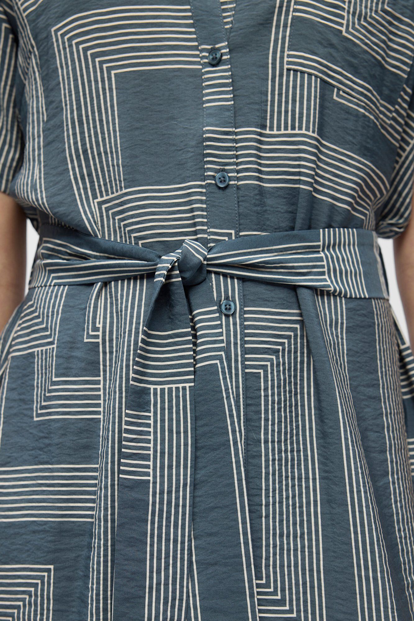 Object Vestido corto estampado