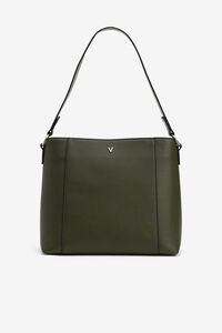 Cortefiel Faux leather bag Green