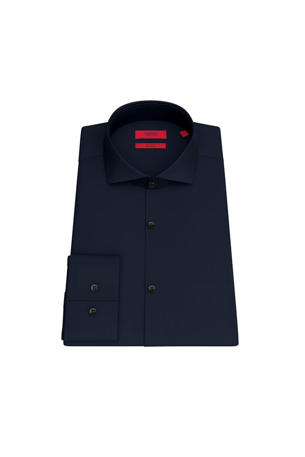 HUGO Camisa básica Azul
